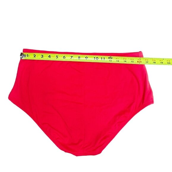 NWOT La Blanca Swim Bottoms Plus Size 16W High Rise Tummy Control Full Coverage - Picture 5 of 15